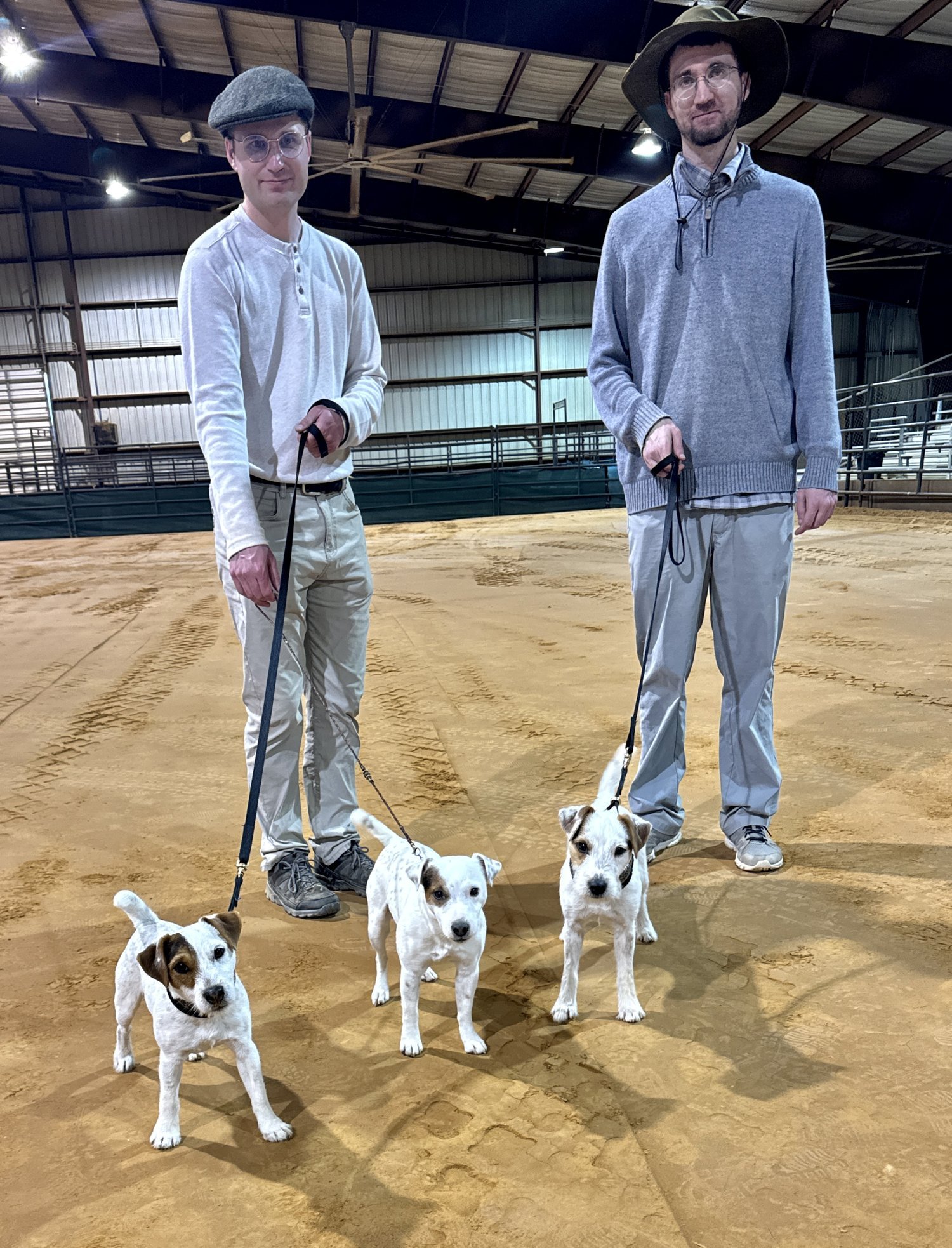 Wes, Matt, Cowboy, Sampson & Bounty @ the Southwest Texas Trial 2024